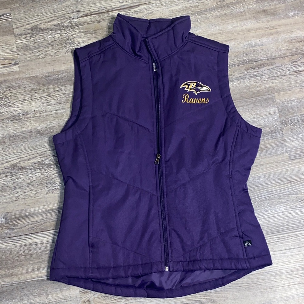 NWOT NFL Team Baltimore Ravens Vest M
